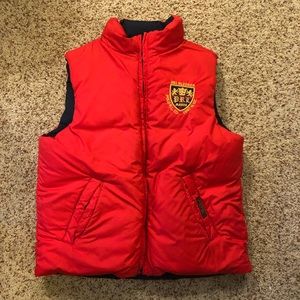 POLO Ralph Lauren reversible down vest boys 6